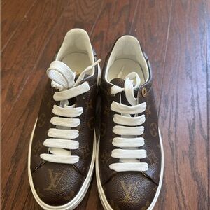 Louis Vuitton Brown Monogram Men's Shoes
